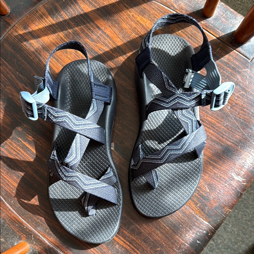 Chaco Black and Gray Women's Sandals